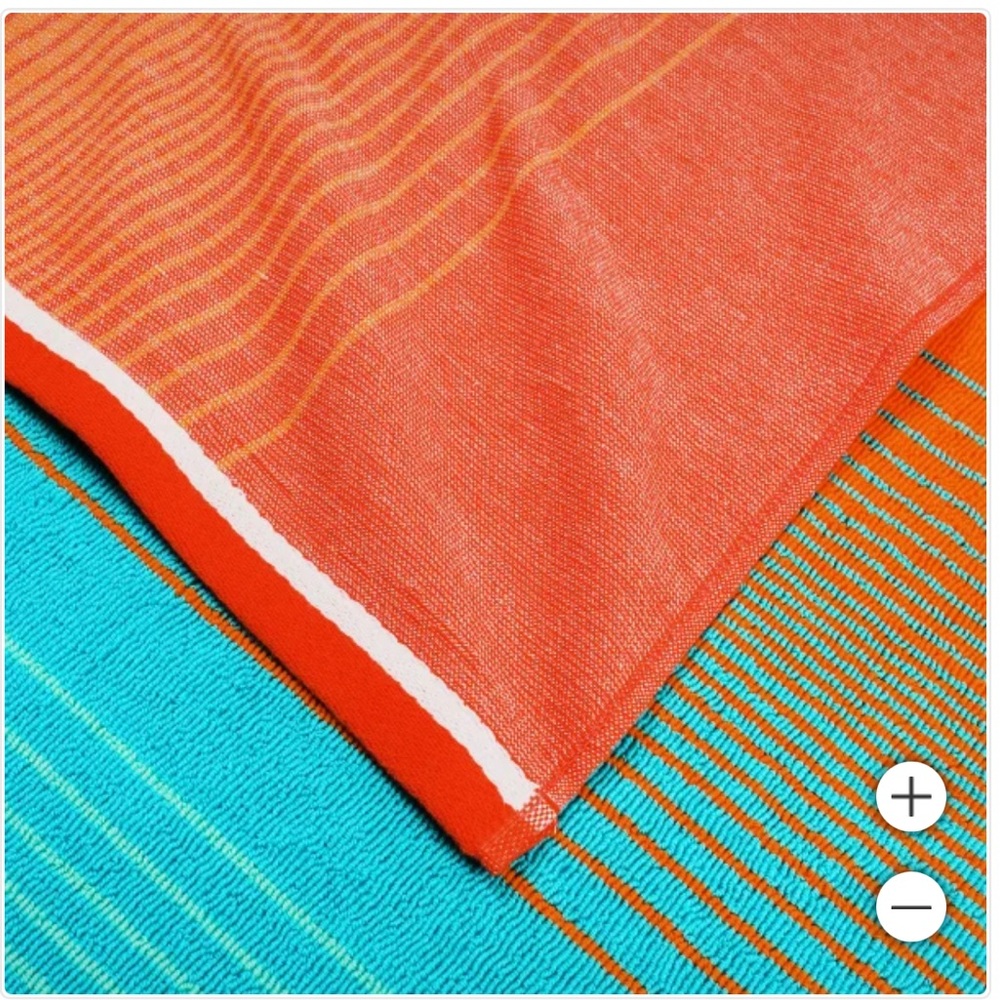 NEW Fouta Beach Towel ZENITH summer ocean vacation - Picture 3 of 3
